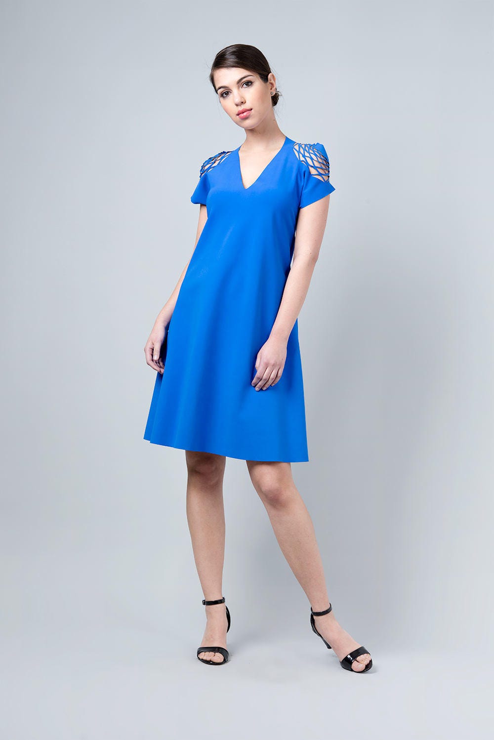 Blue Dress Women, Royal Blue Dress, Blue Prom Dress, Cutout Dress ...