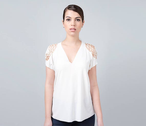 white formal shirt ladies