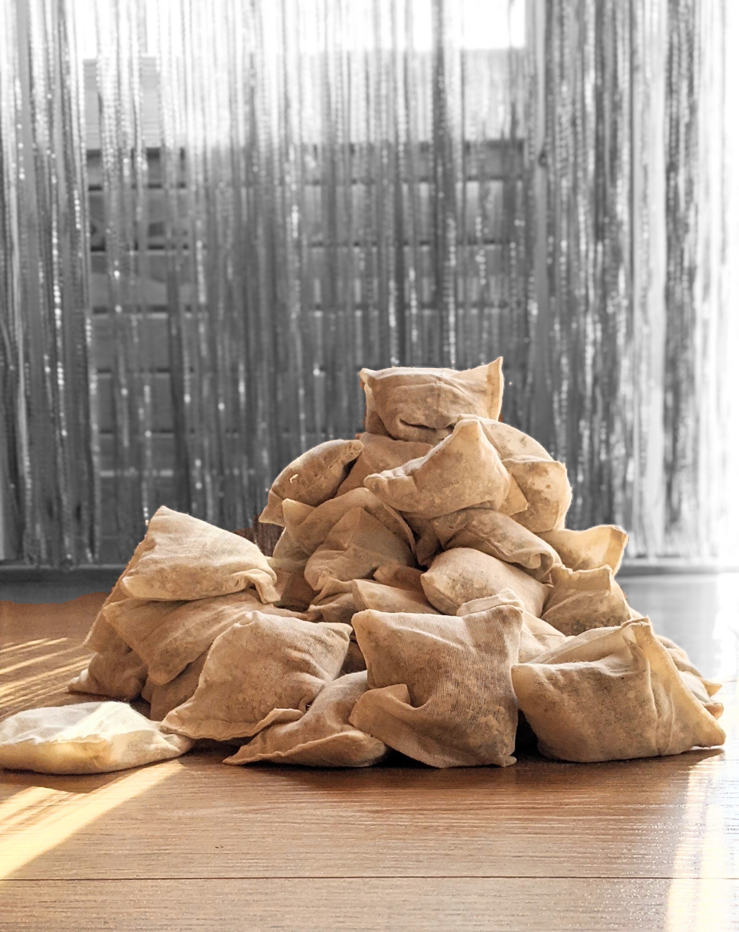 4 Soothing Oat & Lavender Bath Bags Etsy