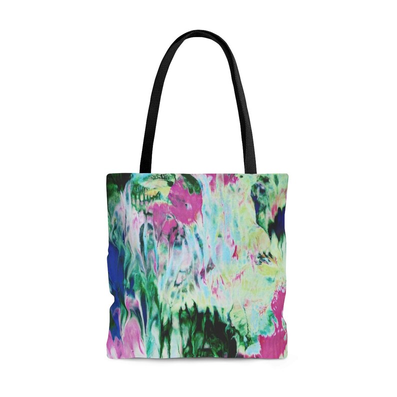 artistic Tote bag stylish bag travel bag birthday gift modern art bag inspiration women gift art print bag Pink Blossom Bag,women bag