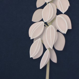 Modern Illustration Desert Blooming Yucca Art Print image 3