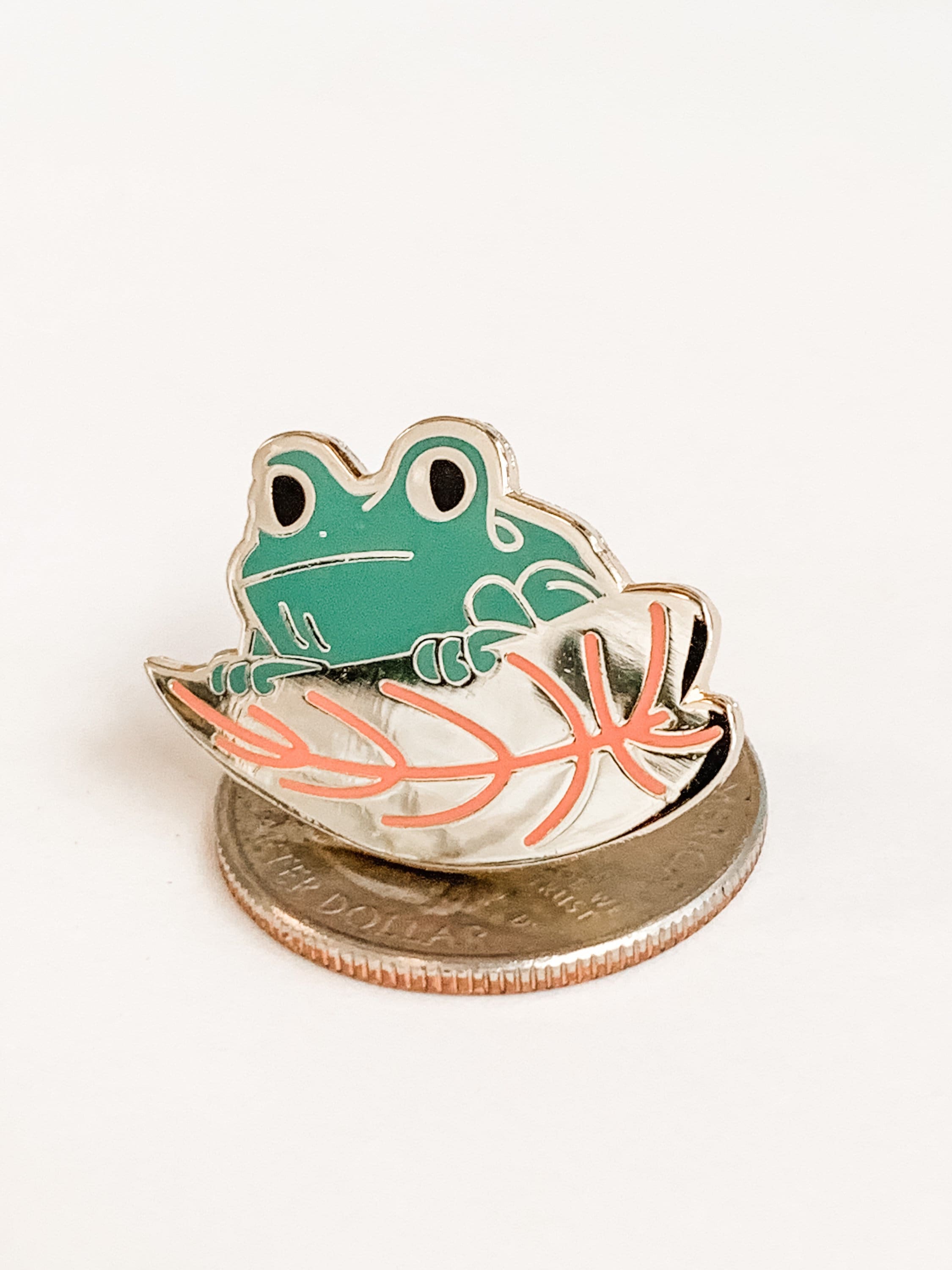 Southern Corroboree Frog Enamel Pin — Julian Teh Illustration & Photography