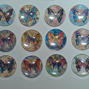 BUTTERFLY MAGNET SET Anniversaire Maman Jour Moins de 20 Ans Elle A Perdu Merci Hôtesse Cadeau Grand-mère Parent Ami Bureau Accrochez l’œuvre d’art!