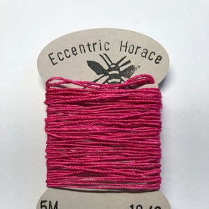 Hand dyed Linen Thread 18/3