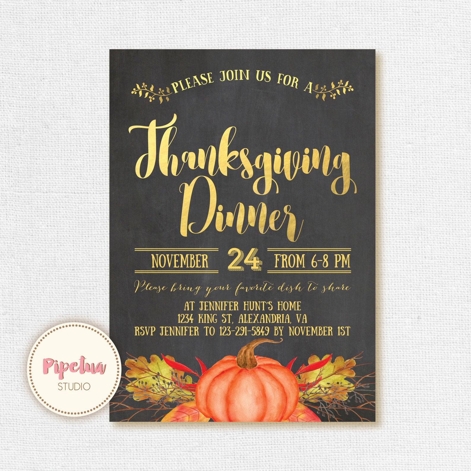 Thanksgiving wording samples