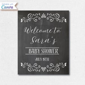 Cartel de Baby shower