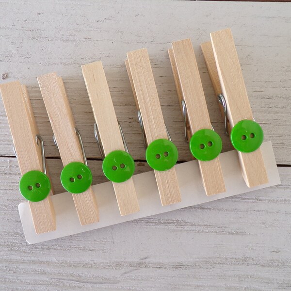 Colored Clothespins Etsy