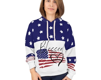 USPS Grafik Kapuzen-Sweatshirt | Postuniform Bekleidung Bekleidung | Geschenk für Ihre Mutter Oma | Ländlicher Stadt Briefträger Postarbeiter Hoodie
