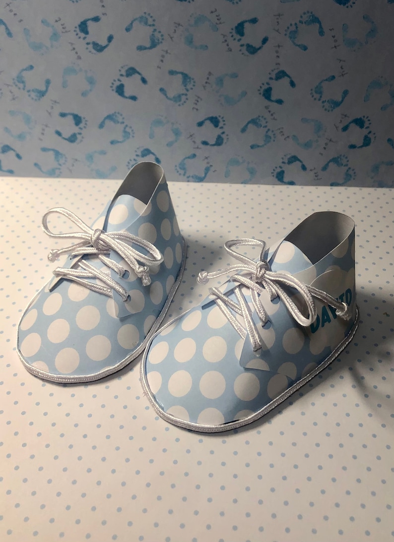 Baby Shoe Centerpieces for Baby Shower Baby Announcements Etsy