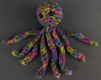 multicolor Amigurumi Octopus Toy, multicolor Crochet Octopus, Octopus Plushie, Octopus toy, Amigurumi, Kids Gifts, Kids Toy, Handmade toys,