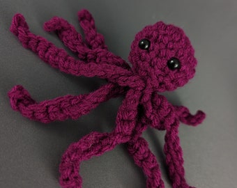 purple Amigurumi Octopus Toy, purple Crochet Octopus, Octopus Plushie, Octopus toy, Amigurumi, Kids Gifts, Kids Toy, Handmade toys, plushies