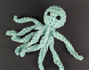 Teal Amigurumi Octopus Toy, Teal Crochet Octopus, Octopus Plushie, Octopus toy, Amigurumi, Kids Gifts, Kids Toy, Handmade toys, crochet toys