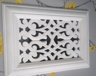 Victorian Air Vent cover 11.5X 8" design    fret work