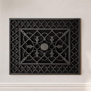Hilite Victorian Adjustable Vent Cover 10.5x8 inch | Draft-Free Air Vent (Interior & Exterior) | Handmade UK image 8