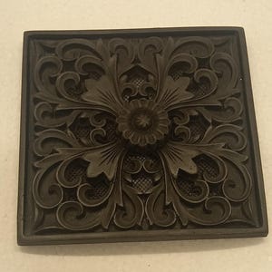 Lavender Floral Adjustable Vent Cover 6.5x6.5 inch | Draft-Free Air Vent (Interior & Exterior) | Handmade UK image 7