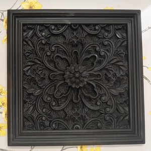 Spring Victorian open/closed Vent Cover 10x10 inch | Draft-Free Air Vent (Interior & Exterior) | Handmade UK cast black