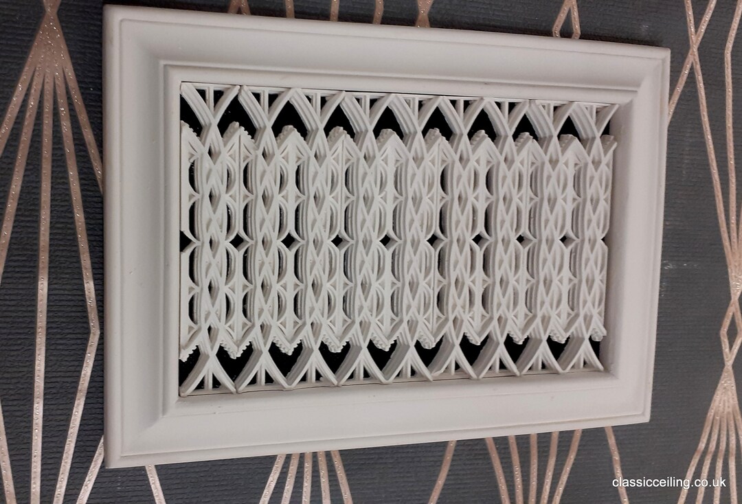 Modern Plaster Airvent Cover 304mm X 216mm X15mm airjam Etsy UK