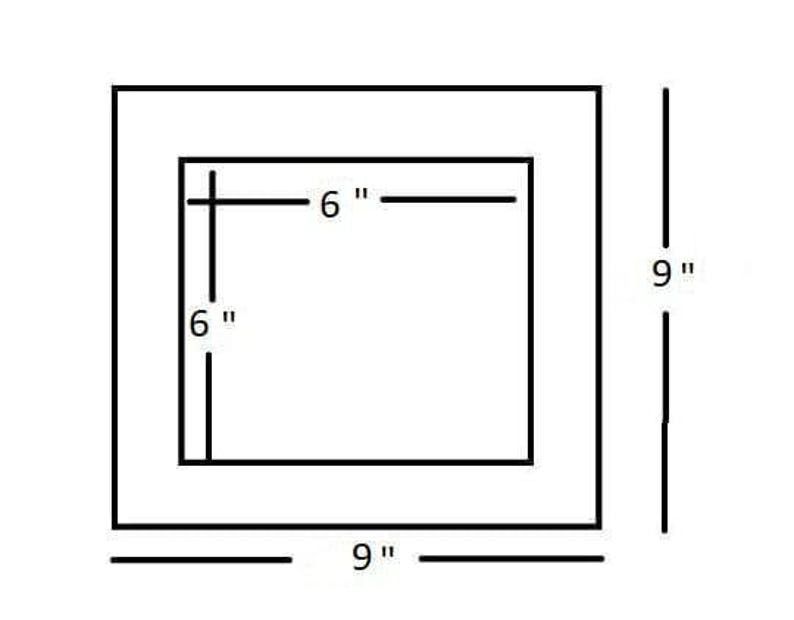 Flora Victorian Adjustable Vent Cover 9x9 inch | Draft-Free Air Vent (Interior & Exterior) | Handmade UK image 5