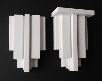 Aero Art Decop Corbel Set of 2 160x220x55 mm | Decorative Wall Corbels | Handmade UK