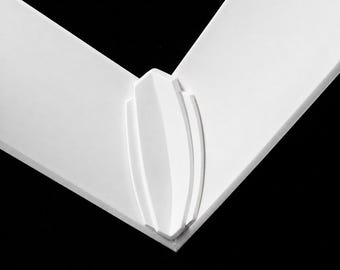 Lozenge Art Deco Coving Corner Joiner 100mm / 127 mm | Retrofit Cove | Handmade UK