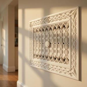 Airjam Adjustable Vent Cover 12x8 inch | Draft-Free Air Vent (Interior & Exterior) | Handmade UK image 7