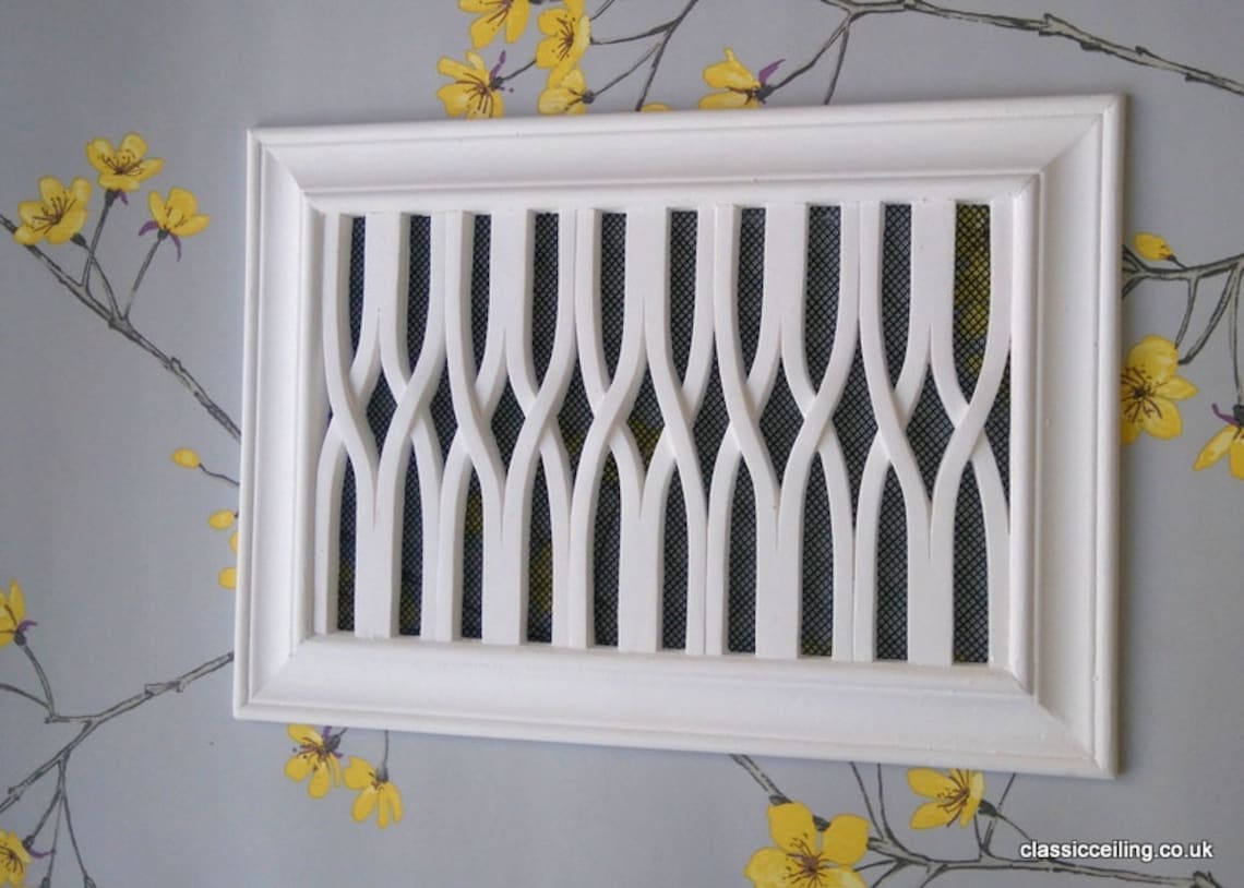 Victorian Plaster Air Vent Speaclistsvent Cover 304mm X Etsy UK