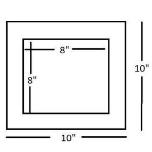 Spring Victorian open/closed Vent Cover 10x10 inch | Draft-Free Air Vent (Interior & Exterior) | Handmade UK image 10