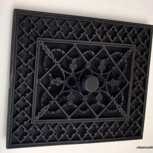 Hilite Victorian Adjustable Vent Cover 10.5x8 inch | Draft-Free Air Vent (Interior & Exterior) | Handmade UK image 10