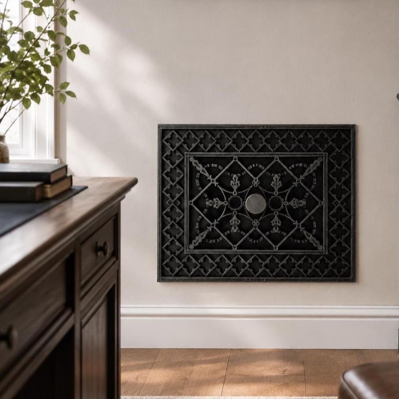 Hilite Victorian Adjustable Vent Cover 10.5x8 inch | Draft-Free Air Vent (Interior & Exterior) | Handmade UK image 4