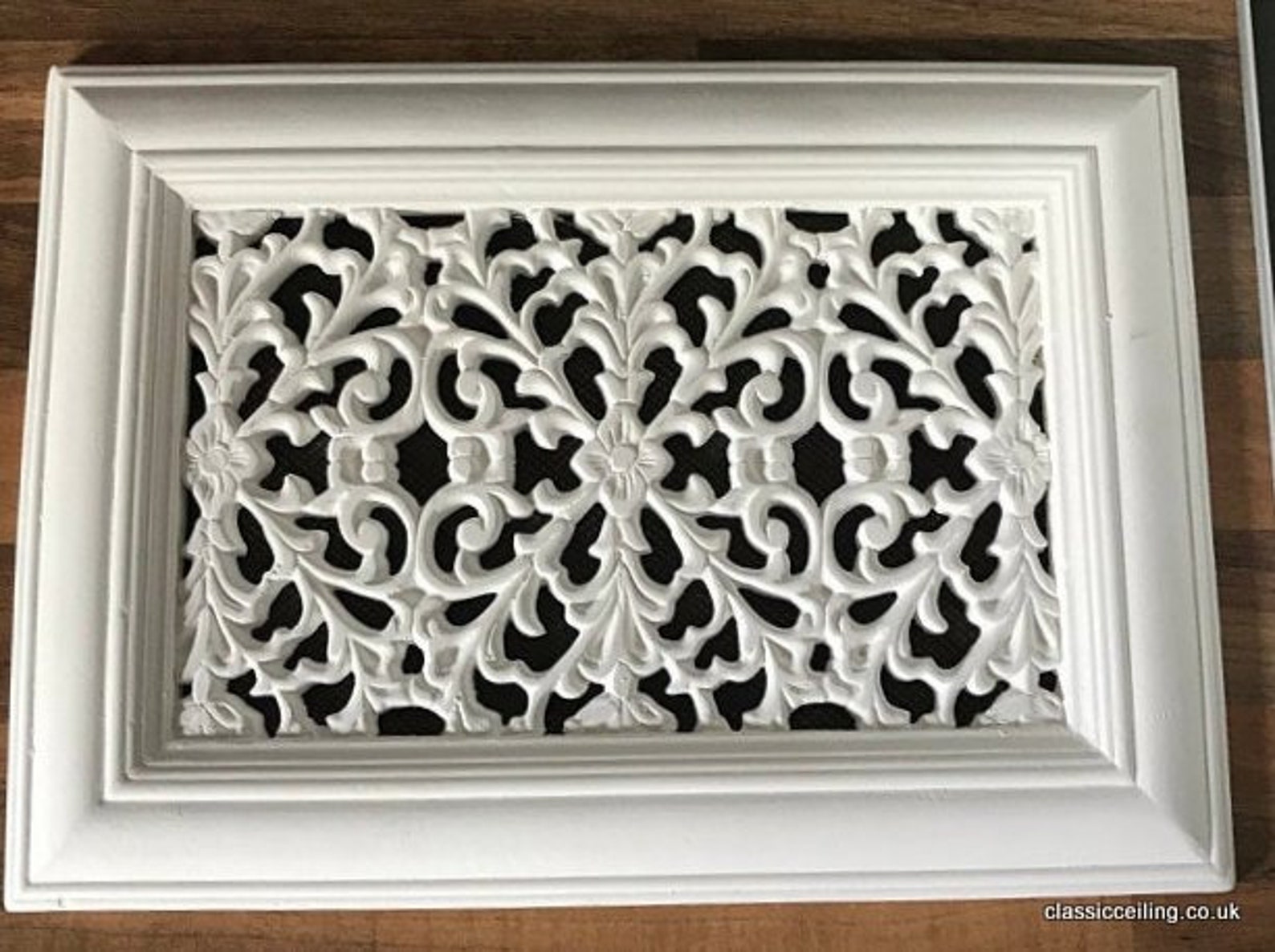 Victorian Plaster Air Vent Speaclistsvent Cover 304mm X Etsy UK