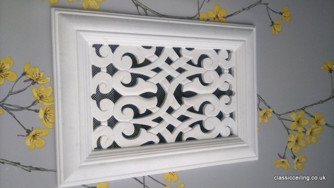 Victorian Air Vent Cover 8 X 11.5 Version Fret Work Etsy UK