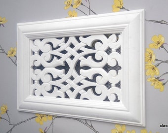 Victorian Plaster Air-Vent -240mm x 216mm x 15mm fret