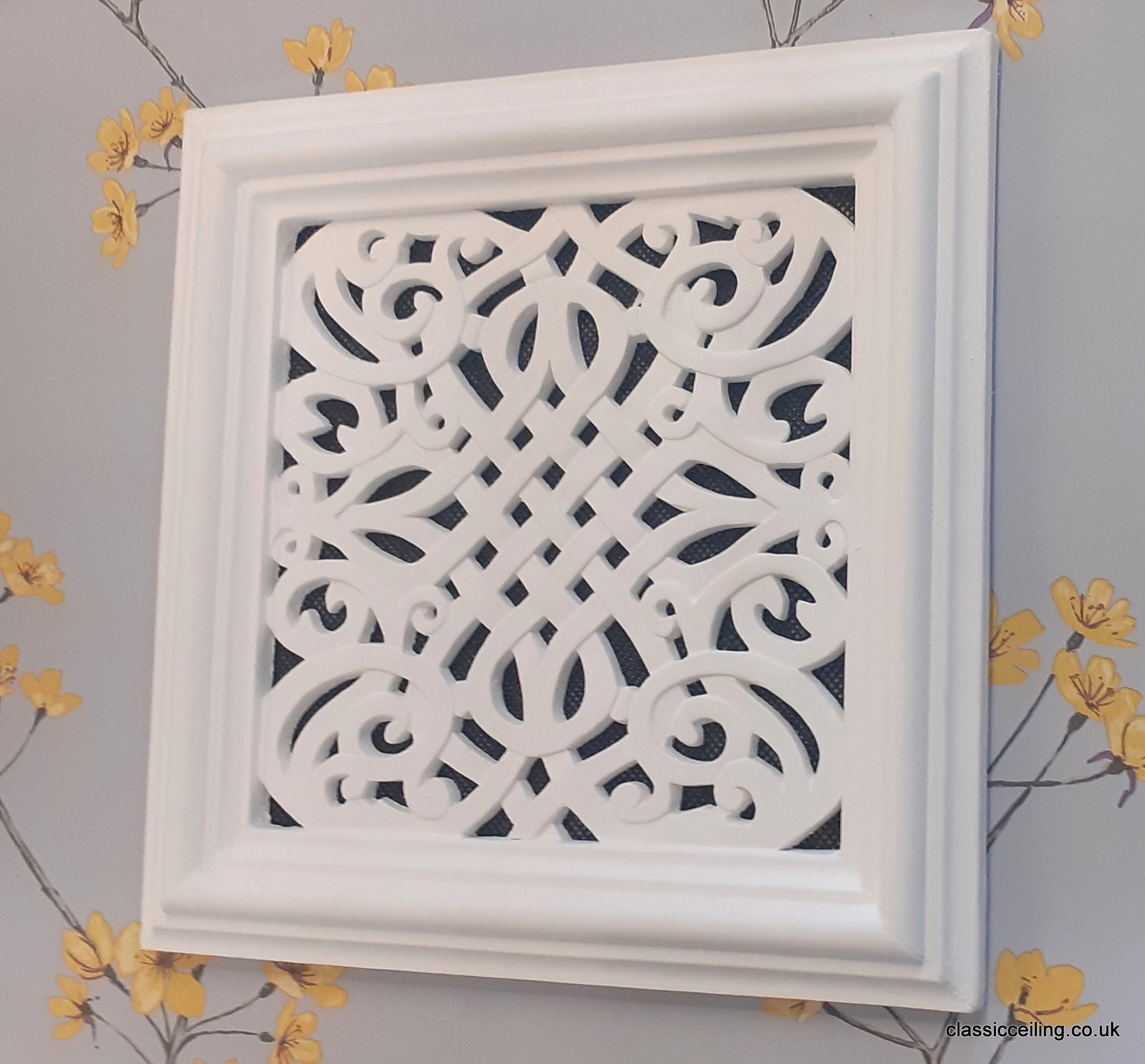 12x12 Victorian air vent cover vectra design Etsy