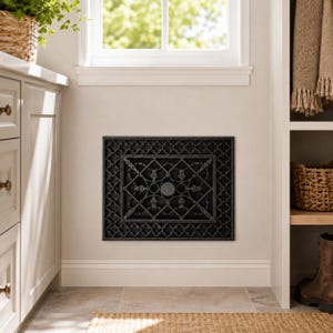 Hilite Victorian Adjustable Vent Cover 10.5x8 inch | Draft-Free Air Vent (Interior & Exterior) | Handmade UK image 2
