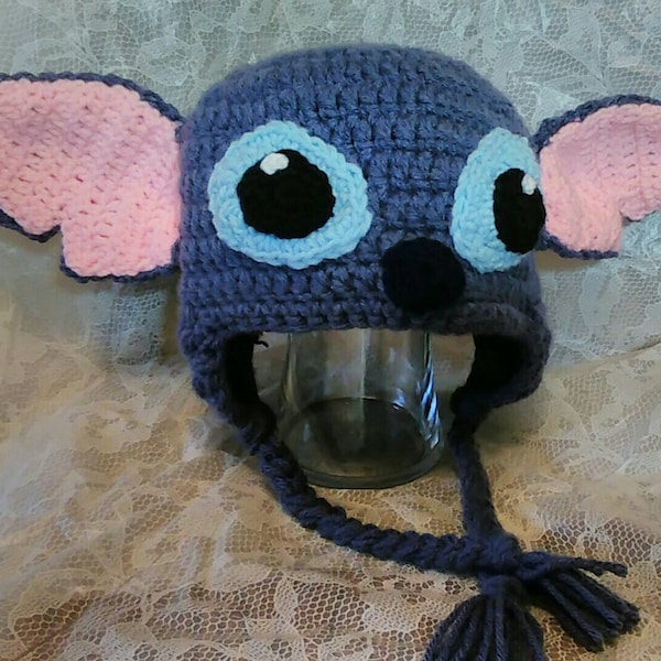 Lilo and Stitch Crochet Hat Pattern Etsy