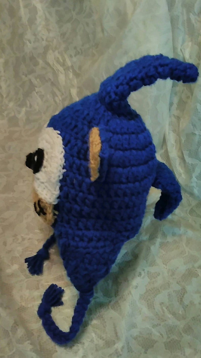 Sonic Inspired Crochet Hat Etsy