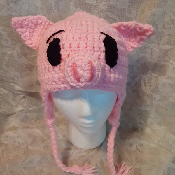 Crochet Piggie Hat. Piggie, Gerald the elephant's best friend