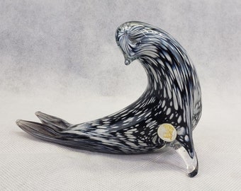 1960年代のFM Kontsglas Ronneby手吹きアートガラスシール