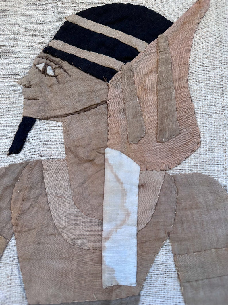 1900s Khayamiya Appliques EGYPT Wall Hanging QUILT Etsy