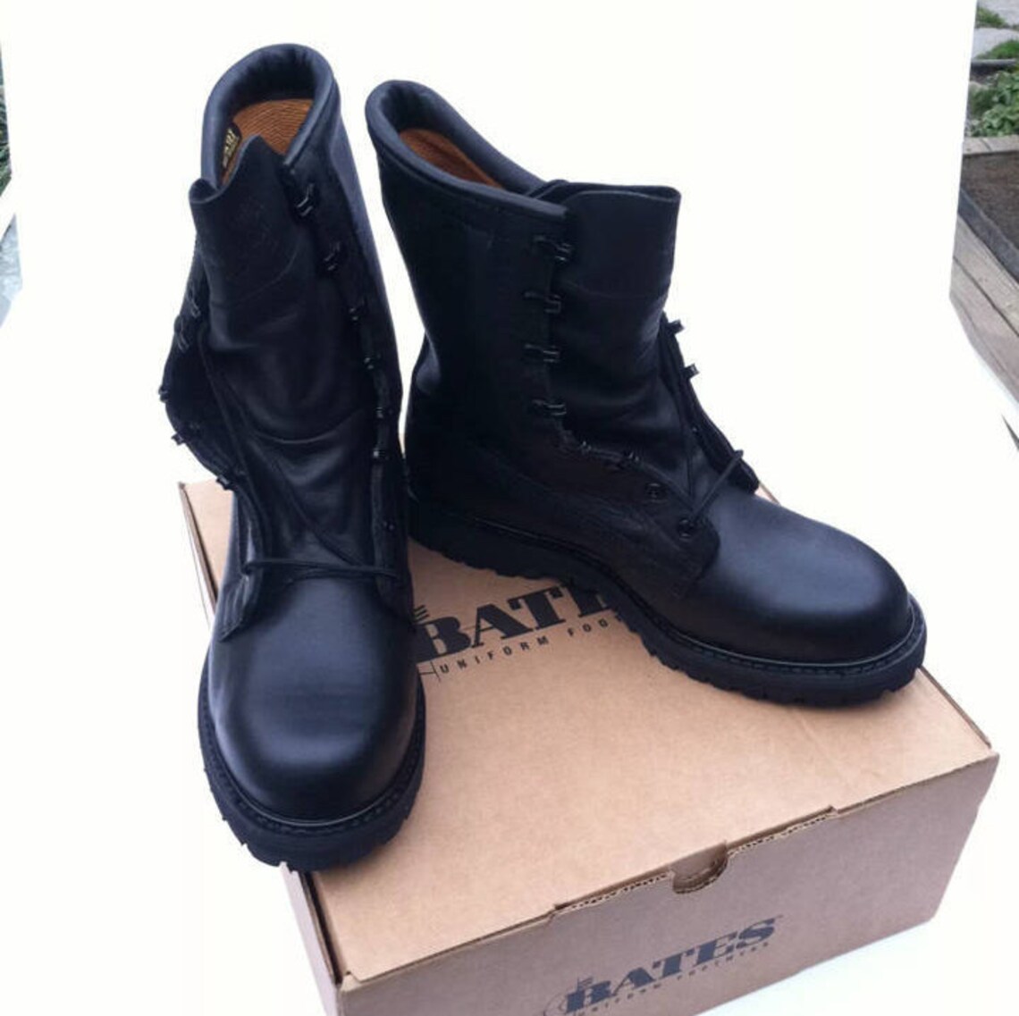 Military Boots BATES Combat Cold Weather Size 7 Wide Etsy