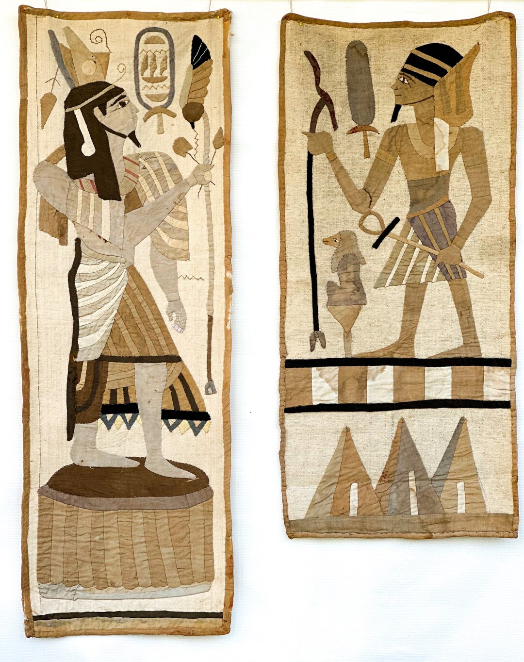 1900s Khayamiya Appliques EGYPT Wall Hanging QUILT Etsy