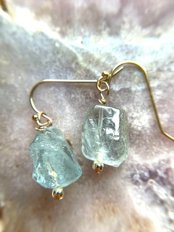 Etsy 2024 aquamarine earrings