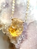 November Birthstone Necklace, Raw Citrine Necklace, Crystal Necklaces For Women, 50th Birthday Gift For Women, 30th Birthday Gift For Her 