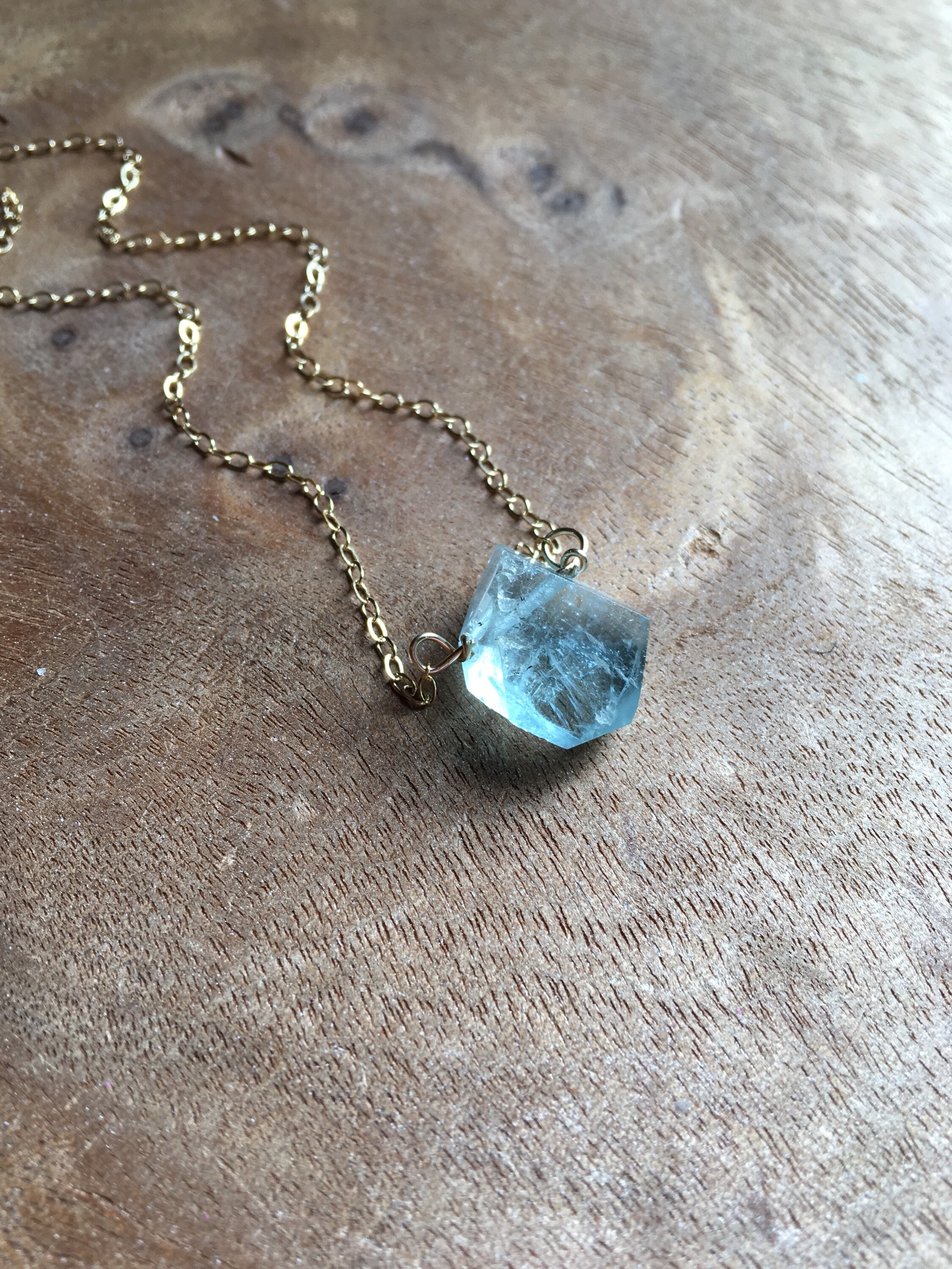 aquamarine necklace