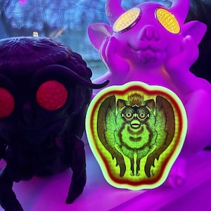 Furby Mothman &quot;MothFurb&quot; Glow in the Dark Sticker