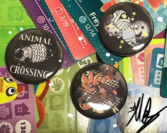 Animal Crossing Buttons