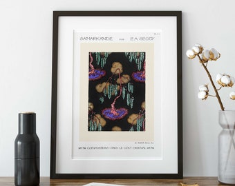 Emile-Allain Séguy 'Samarkande' Art Nouveau Floral Print