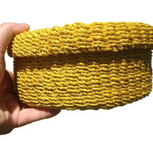Abaca Natural-Fiber Tortilla Basket