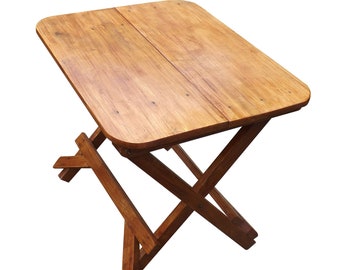 Hardwood Philippines Mahogony Folding "TV" table or Work Desk