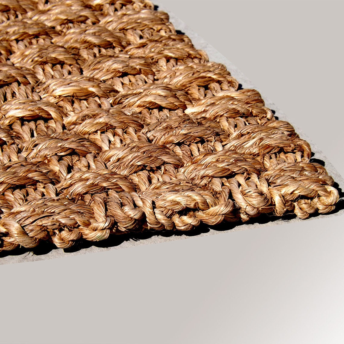 Abaca Woven Doormat Etsy